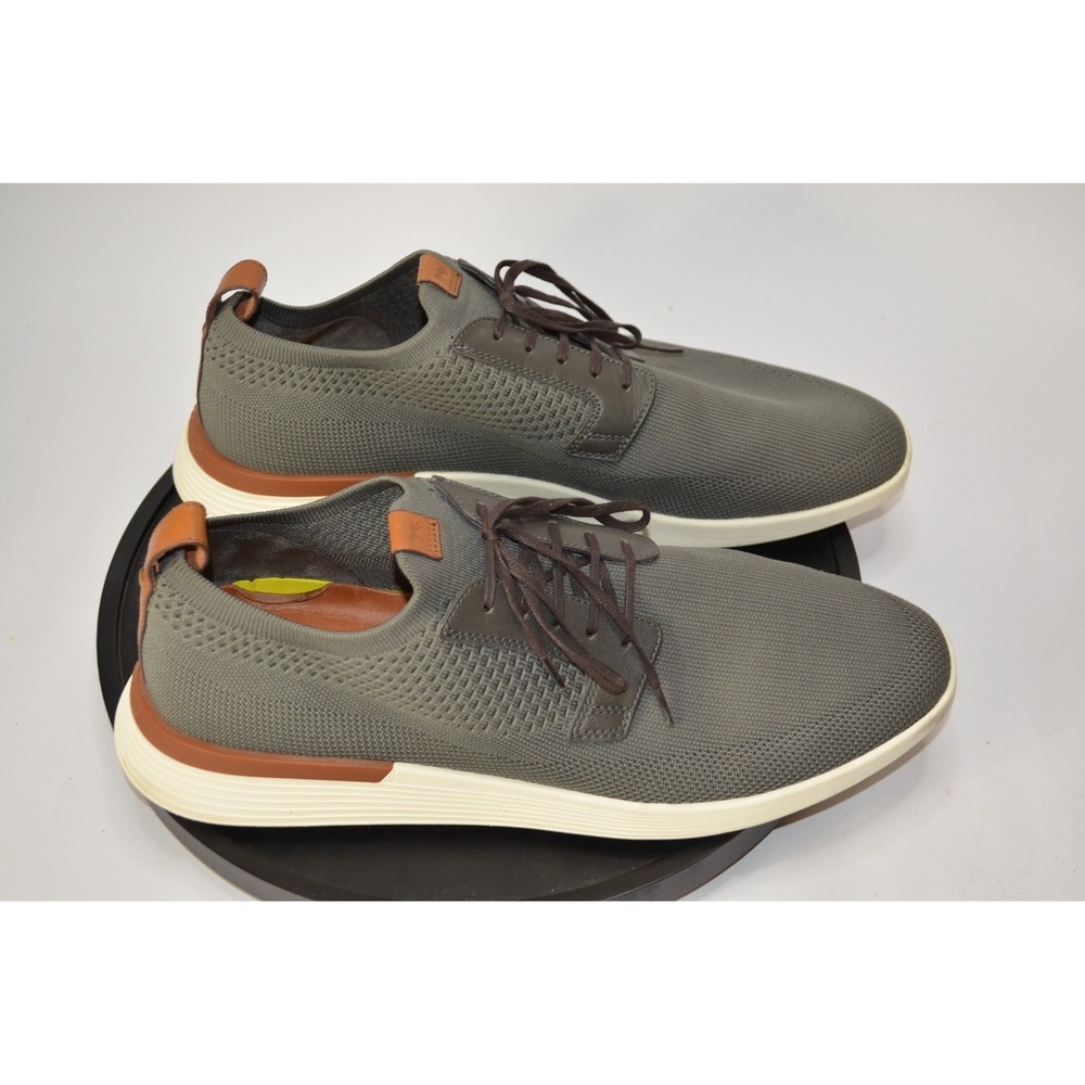 Wolf & Shepherd SwiftKnit Derby Men's Size 13 Gray Casual Dress Shoes